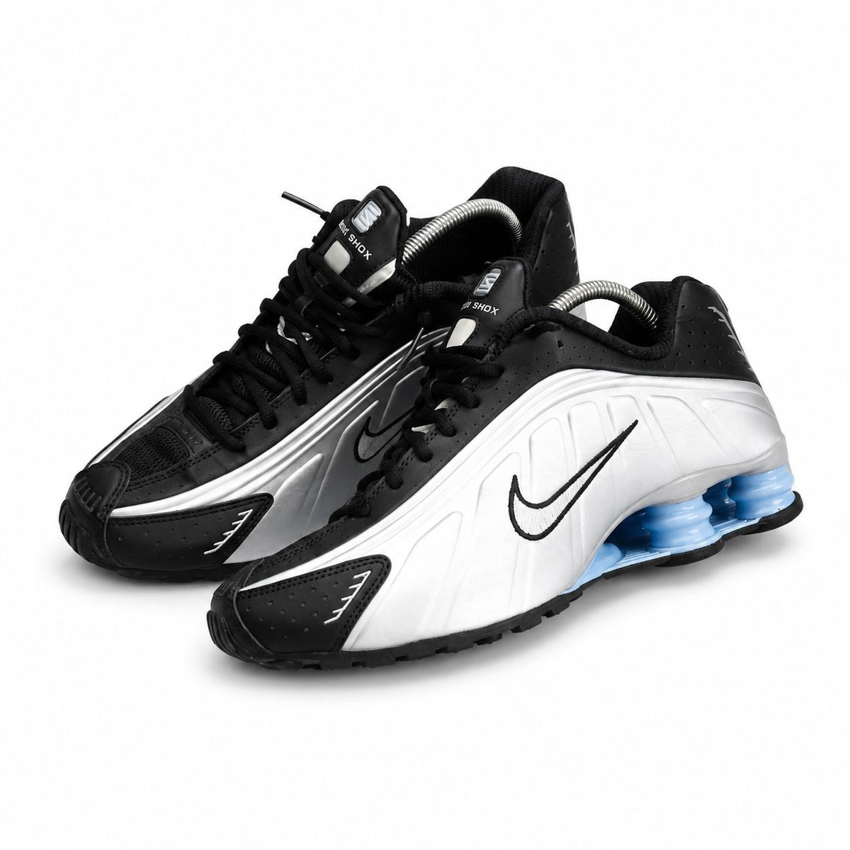 NIKE SHOX PLATEADA AGUAMARINA