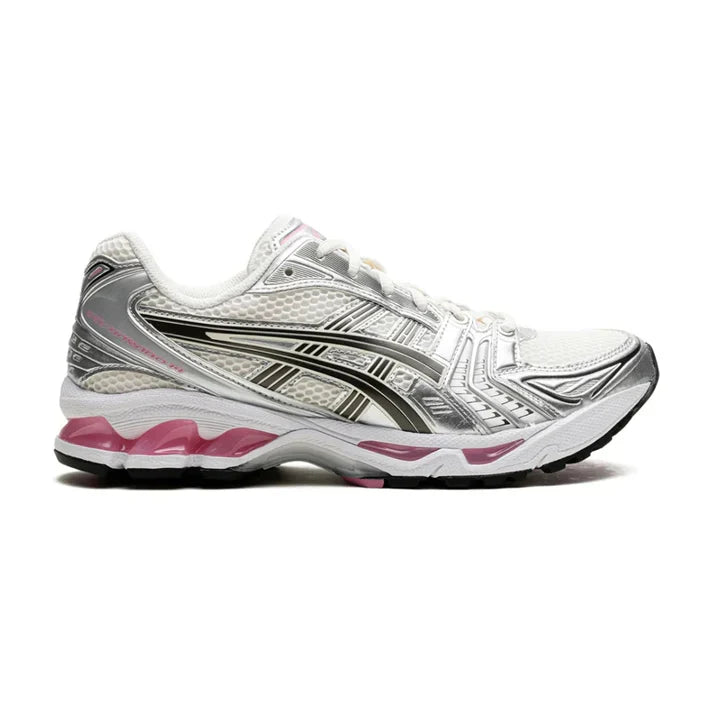 ASICS GEL KAYANO 14 WHITE PURE SILVER BLACK