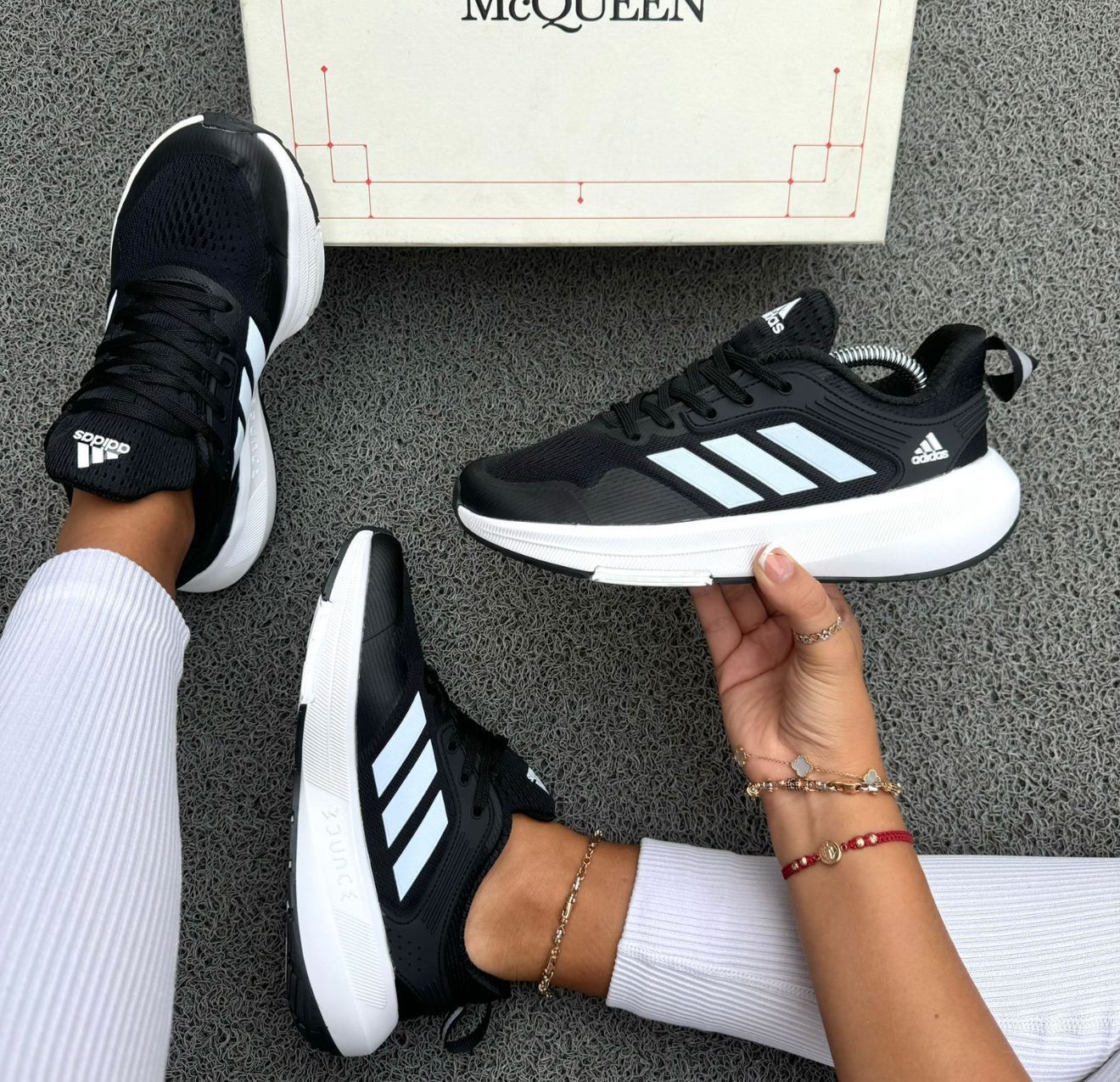 ADIDAS BOUNCE NEGRO