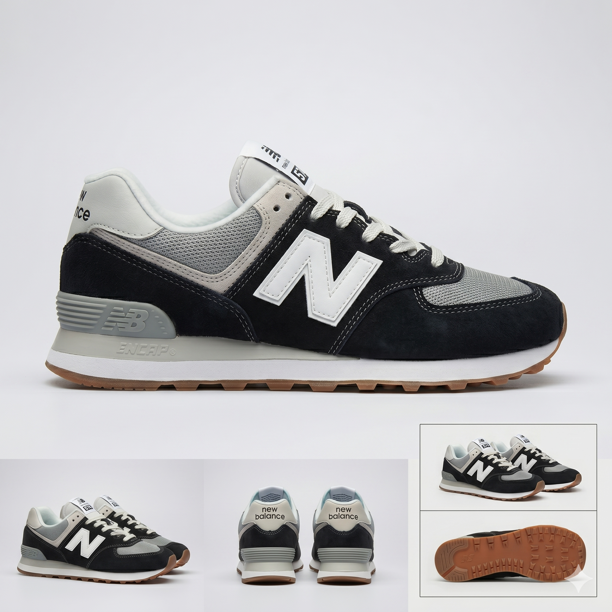 NEW BALANCE 574 GAMUZA