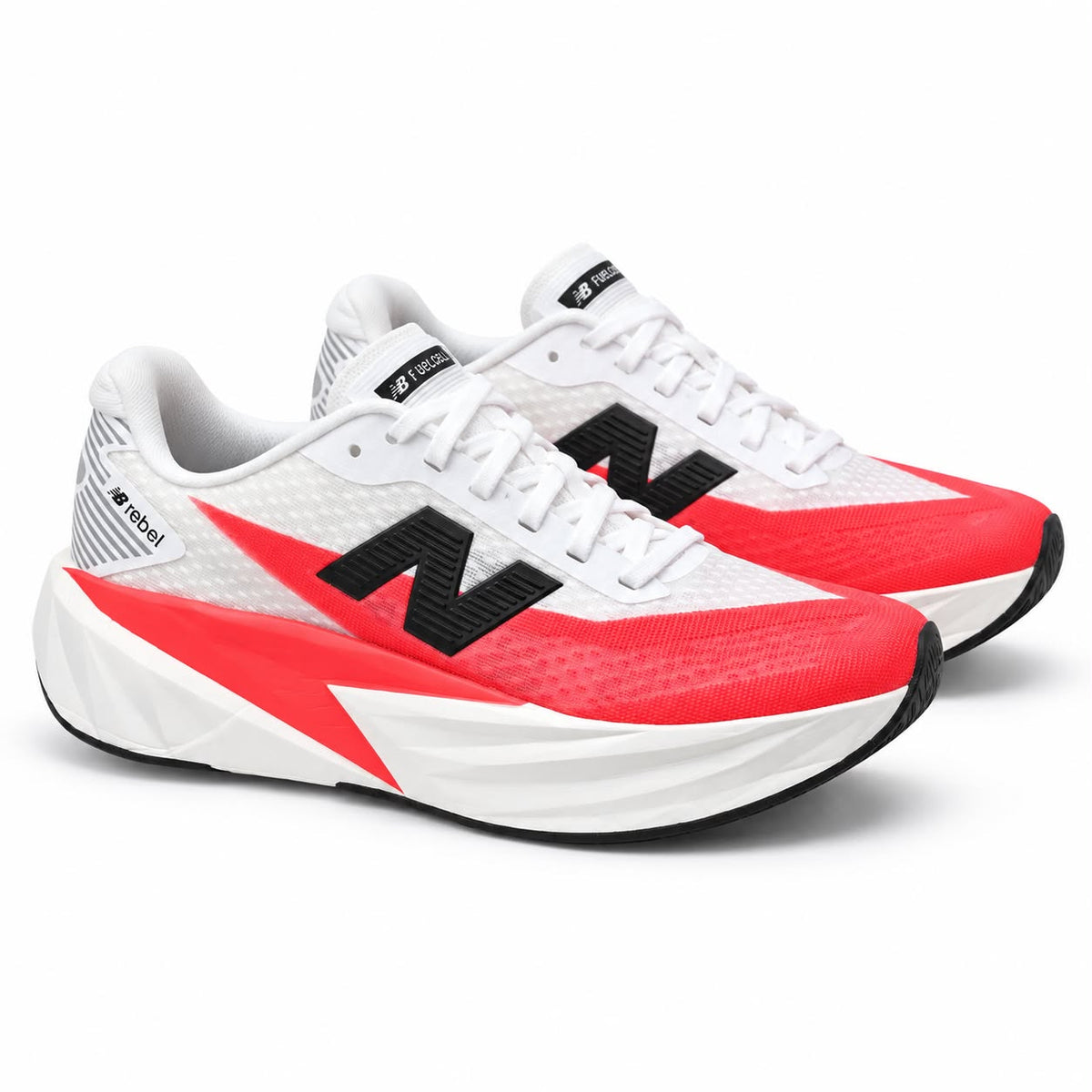 NEW BALANCE HOMBRE  FUELCELL REBEL BLANCO ROJO