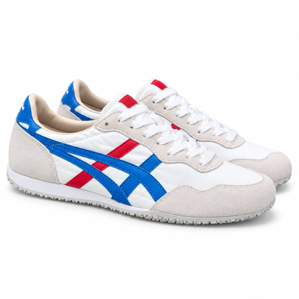 ONITSUKA TIGER SERRANO  HOMBRE BLANCO ROJO AZUL