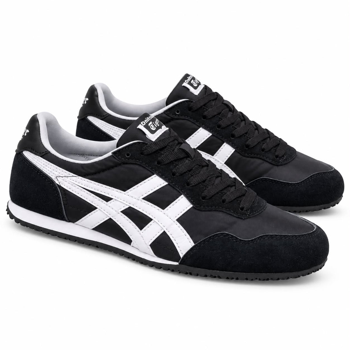 ONITSUKA TIGER SERRANO  HOMBRE NEGRO BLANCO
