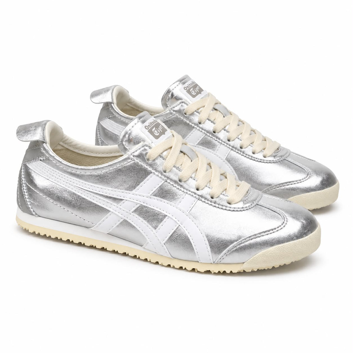 ONITSUKA TIGER SERRANO DAMA PLATEADO